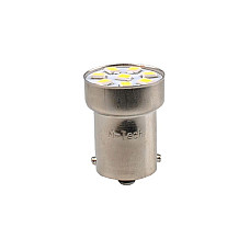 Bec incandescent LED light bulb LED 2pcs R5W 24V max. 09W light colour white socket type BA15S no road approval for vehicles without CAN-Bus M-TECH LB988W