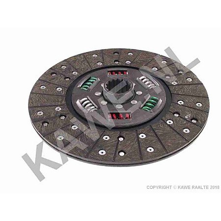 Disc ambreiaj organic 280mm profil complet AGRIFULL 46 66 8000 DERBY GRISO JOLLY MK II RODEO TORNADO TOSELLI CASE IH AVJ FARMALL JX VJ FIAT 400 500 5000 8035.01-F5C KAWE 2039 KW