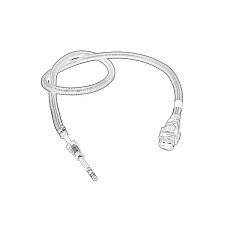 Senzor, temperatura gaze evacuare Senzor temperatura evacuare RVI MAGNUM MIDLUM PREMIUM 2 VOLVO FH FH12 FM12 FMX 08.93- OE RVI RVI7420889280