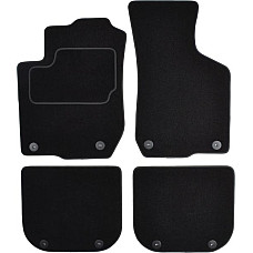 Covoras podea textil Floor mats Velours 4 pcs front/rear set colour neagra AUDI A3 09.96-05.03 Saloon MAMMOOTH MMT A041 AUD70 PRM 01