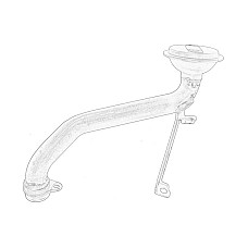 Teava de aspiratie a pompei de ulei Oil pump sump filter FIAT DUCATO 2.3D 12.01- OE FIAT 5802701497