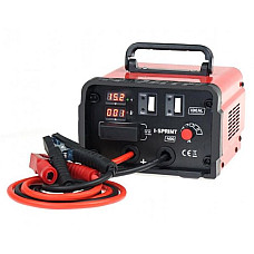 Aparat de incarcat bateria de acumulatori Battery charger &amp; jump starter INVER SPRINT 400 charging voltage: 12/24 V IDEAL starting current: 300A charging current: 30A power supply: 230V battery type: WET IDEAL I-SPRINT 400