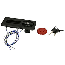Incuietoare haion Boot lid lock with 2 keys BPART 6327200066BP