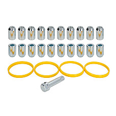 Trusa de montare a jantei de aliaj Fitting kit G 72x651 N STAR M12x15 + STAR TOOL K19 1 kit / 4 wheels - B/N qty 20 MAK MAK 8000000641