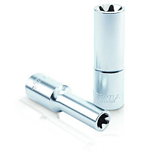 "Tubulare si accesorii Tubulara: 1/2"" E-TORX -> lungime 77 mm" TOPTUL BAEH1620
