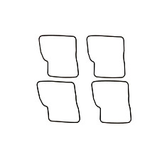 Etansare externa pentru carburator Float chamber gasket quantity per packaging: 4pcs SUZUKI VS VX 800/1400 1989-2009 TOURMAX FBG-312