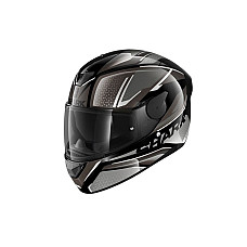 Cati integrale Casca casca cu fata intreaga SHARK D-SKWAL 2 DAVEN culoare antracit/argintiu/negru marime XL unisex SHARK HE4056E-KAS-XL