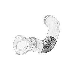 Radiator Furtun cauciuc top FIAT DUCATO 2.3D 07.06- OE FIAT 1395684080