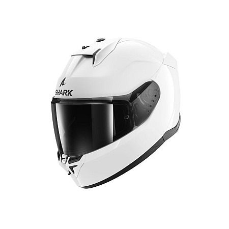 Cati integrale Helmet full-face helmet SHARK D-SKWAL 3 BLANK colour glossy/white size XL unisex SHARK HE0900E-WHU-XL