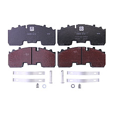 Set placute de frana Spate KNORR SB3745T SB7 BPW 09.801.08.15.1