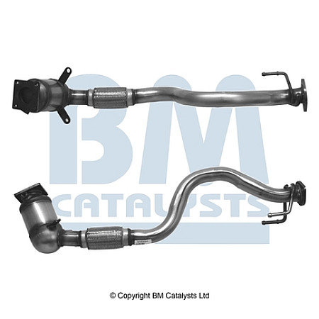 Catalizator EURO 4 AUDI A3 SKODA OCTAVIA I OCTAVIA II VW EOS GOLF PLUS V GOLF V JETTA III PASSAT B3/B4 TOURAN 1.4/1.6/1.9D 05.89-12.10 BM CATALYSTS BM91518H