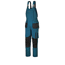 Imbracaminte de protectie si de lucru Pantaloni salopeta marime: L material: bumbac / fibra de poliester gramaj: 260g/m culoare: albastru/verde BETA BE7903P/L