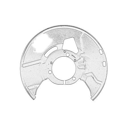 "Protectie stropire,disc frana Capacul discului de frana Fata Stanga 17"" CHEVROLET MALIBU OPEL INSIGNIA A INSIGNIA A COUNTRY 1.4-2.8 07.08-" OE OPEL 22810890