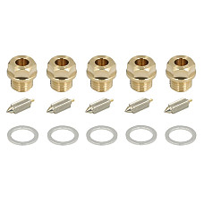 Cui poantou Carburettor needle valve with a socket quantity per packaging:5pcs KAWASAKI KX 60 1985-2003 TOURMAX FVS-406/5