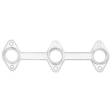 Garnitura, galerie admisie /evacuare Exhaust manifold gasket PERKINS 135996541