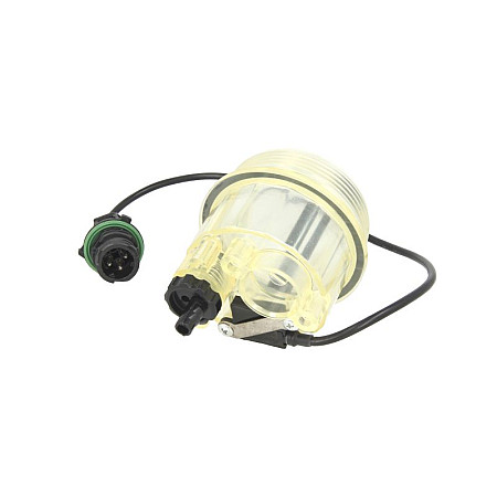 Vizor, pompa manuala combustibil Clarificator filtru combustibil cu senzor DAF CF 75 CF 85 XF 105 XF 95 MX265-XF355M 01.01- BOSS FILTERS BS04-196