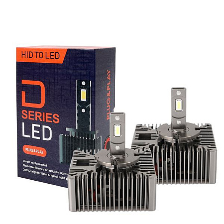 Bec incandescent LED light bulb Set 2pcs D5S 12/24V 35W no road approval for vehicles with CAN-Bus white 6000K M-TECH LZXD5S