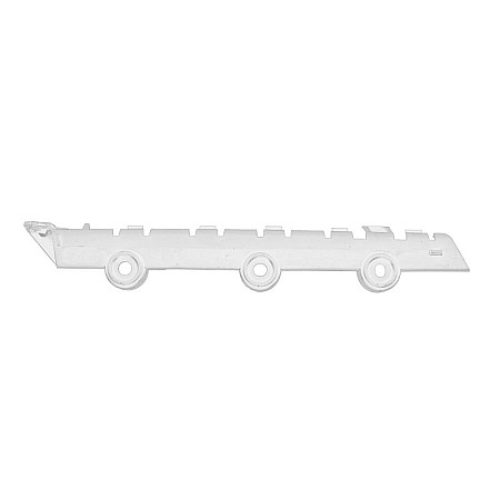 Suport, bara protectie Ghid bara de protectie Spate Dreapta plastic SKODA FABIA II 1.2-1.9D 12.06-12.14 OE SKODA 5J6 807 376