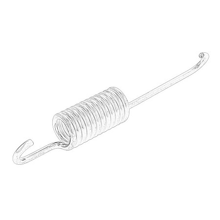 Set pedale conducere Clutch pedal spring MASSEY FERGUSON OE AGCO 3786148M1-MF