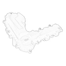 Culbutor Capac Rocker cover with oil filler plug with seal DS DS 3 DS 4 CITROEN BERLINGO MULTISPACE BERLINGO/MINIVAN C3 AIRCROSS II C3 II C3 III C3 PICASSO C4 CACTUS C4 GRAND PICASSO II 1.2 01.13- OE PEUGEOT 9808923780