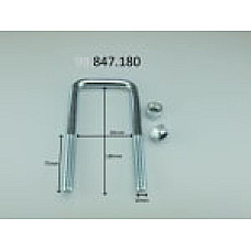 Brida arc Leaf spring shackle 180mm M16  IVECO DAILY III DAILY IV DAILY V 2.3D-Electric 05.99-02.14 LS GERMANY 847180-LS