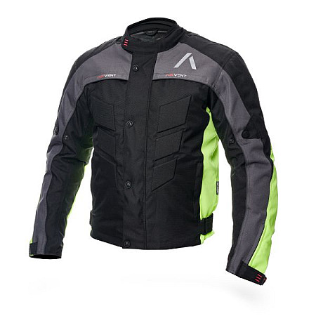 Jachete textile Jackets touring ADRENALINE PYRAMID 2.0 PPE colour neagra/fluorescent/grey/yellow size L ADRENALINE A0201/20/50/L