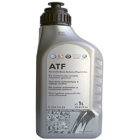 Ulei pentru cutie viteze automata Group G052516A2, volum 1 litru, G052516, TL 52516, pentru transmisie CVT marcaj 0AW VW G052516A2
