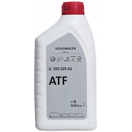 Ulei pentru transmisie automata cu 6 trepte Group ATF G055025A2, volum 1 litru, rosu, Dexron III H, G 055 025 VW G055025A2