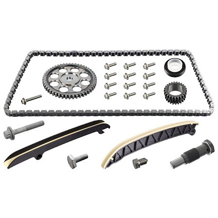 Chit lant de distributie Timing set chain + sprocket AUDI A1 A3 SEAT ALTEA ALTEA XL IBIZA IV IBIZA IV SC IBIZA IV ST LEON TOLEDO IV SKODA FABIA II OCTAVIA II RAPID ROOMSTER 1.2/1.2LPG 11.08- SWAG SW33102211