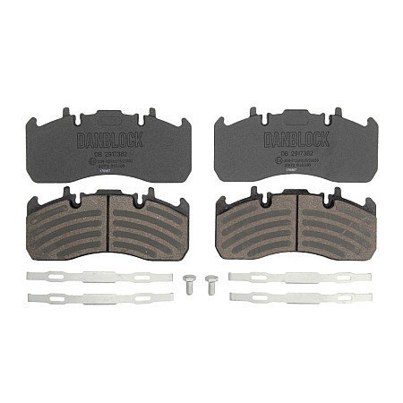 Set placute de frana Spate MERITOR ELSA 225-1 RVI MIDLUM VOLVO FH FH16 FL II D13A400-DXi7 09.05- DANBLOCK DB 2917382