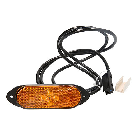 Lampa gabarit Vignal portocaliu cu LED-uri 24V lampa de pozitie conector AP sarma 1500mm VIGNAL VAL104100