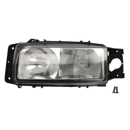 Far Headlamp L insert colour: silver RVI KERAX MIDLUM PREMIUM 04.96- TRUCKLIGHT HL-RV004L