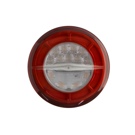 Stop spate Rear lamp L/R LED 24V with indicator with stop light parking light no reflector connector: AMP MCP 4PIN fi140x45mm  SCHMITZ VIGNAL VAL213090