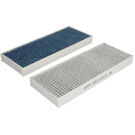 Filtru, aer habitaclu Cabin filter with activated carbon with silver ions NISSAN CABSTAR NAVARA NP300 NP300 NAVARA PATHFINDER I PATHFINDER II PATHFINDER III PATHFINDER IV PICK UP QASHQAI I 1.8-4.0 07.86- PURRO PUR-PC8009AG-2