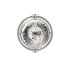 Far Universal headlamp L/R long-range H3/LED 24V diameter 183mm white plastic chrome position lights wire 0.15 m bulb LEDT4W 24V WESEM HOS2.38807.01