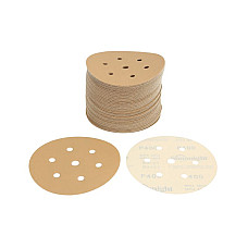 Abrazivi GOLD Hartie abraziva: disc scai numar gauri: 7 gradatie: P400 diametru:150mm culoare: bej ambalaje 100 buc SUNMIGHT SUN52616