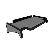Raft interior cabina ofer Raftul cabinei cabina larga XXL mijloc Panou LED lumina alba cabina culoare: gri serie: ELEGANCE MAN F-CORE F-CORE FT04 GRAY