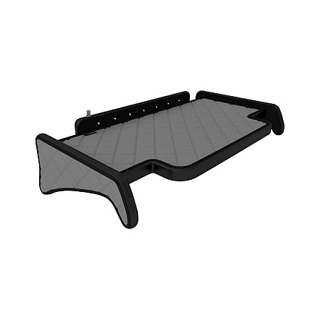 Raft interior cabina ofer Raftul cabinei cabina larga XXL mijloc Panou LED lumina alba cabina culoare: gri serie: ELEGANCE MAN F-CORE F-CORE FT04 GRAY