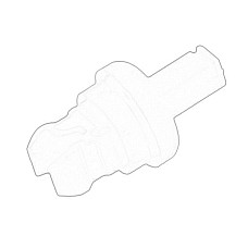 Kituri de plastic Cuier pentru raft spate suporturi pentru capac NISSAN NOTE QASHQAI I QASHQAI II 03.06- OE NISSAN 79916-JD00A