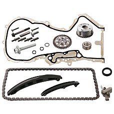 Chit lant de distributie Timing set chain + sprocket AUDI A1 A3 SEAT ALHAMBRA ALTEA ALTEA XL IBIZA IV IBIZA IV SC IBIZA IV ST LEON TOLEDO IV SKODA FABIA II OCTAVIA II RAPID ROOMSTER 1.4-1.6 02.03- SWAG SW30106306