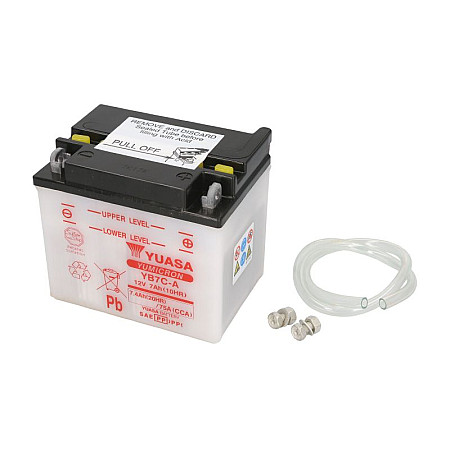 Acumulator Pornire yuasa Acumulator 12V 8Ah 124A dimensiunea socul de curent 130x90x114 cantitate de electrolit 0.6 poli + / aerisire P / P YUASA YB7C-A YUASA
