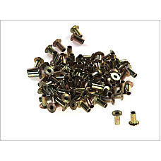 Nit, material frictiune saboti frana Nituirea captusirii frinei 635mmx127mm opak. 100szt. teava de otel RIVET 1063-12