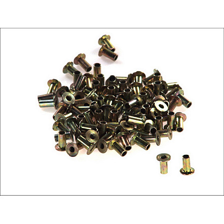Nit, material frictiune saboti frana Nituirea captusirii frinei 635mmx127mm opak. 100szt. teava de otel RIVET 1063-12