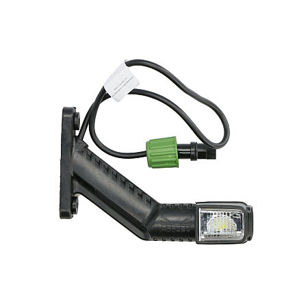 Lampa gabarit Outline marker lights R SUPERPOINT IV orange/red/white LED surface hose length 500 on long arm 12/24V connector: ASS2 SUPERPOINT IV ASPOCK A31-3106-017
