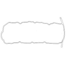 Garnitura, capac supape Rocker cover gasket TOYOTA AVENSIS 2.0D 04.03-11.08 OE TOYOTA 11213-27020