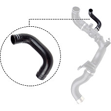Furtun ear supraalimentare intercooler diametru 26/27mm lungime 215mm negru FIAT TIPO 1.4/1.4LPG 03.16- GATES GAT09-0511