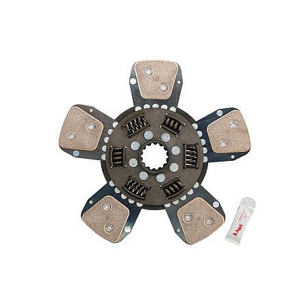 Disc ambreiaj ceramica 280mm 5 AGRIFULL 46 66 DERBY GRISO JOLLY RODEO TORNADO TOSELLI CASE IH FARMALL JX VJ FIAT 400 500 5000 55-XX 600 6000 60-XX 8035.01-F5C KAWE 2350 KW