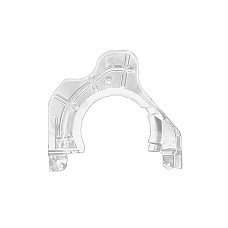 Protectie stropire,disc frana Capacul discului de frana Fata Dreapta CITROEN JUMPER FIAT DUCATO PEUGEOT BOXER 2.0D-3.0D 04.06- OE FIAT 51746960