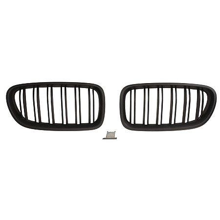 Grila radiator Arcul de gaz grilaj frontal set Set 2 bucati M-PAKIET negru-mat BMW 5 F10 5 F11 2.0-4.4 06.09-02.17 12.09-06.13 BLIC 6502-07-0067992KP