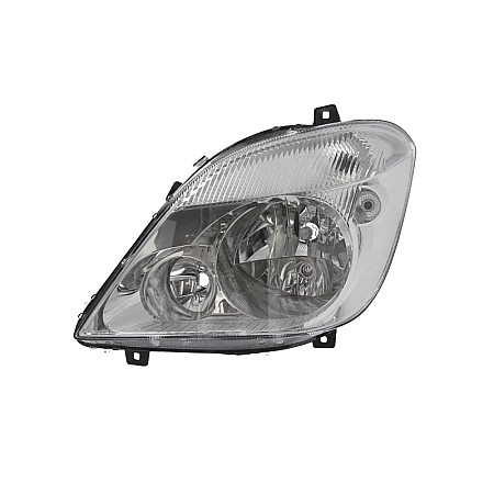 Far Lampa frontala Stanga H7/H7 electric fara motoras culoare insert: cromat MERCEDES SPRINTER 35-T B906 SPRINTER 3-T B906 SPRINTER 46-T B906 SPRINTER 5-T B906 -10.13 TYC TYC 20-11814-25-2